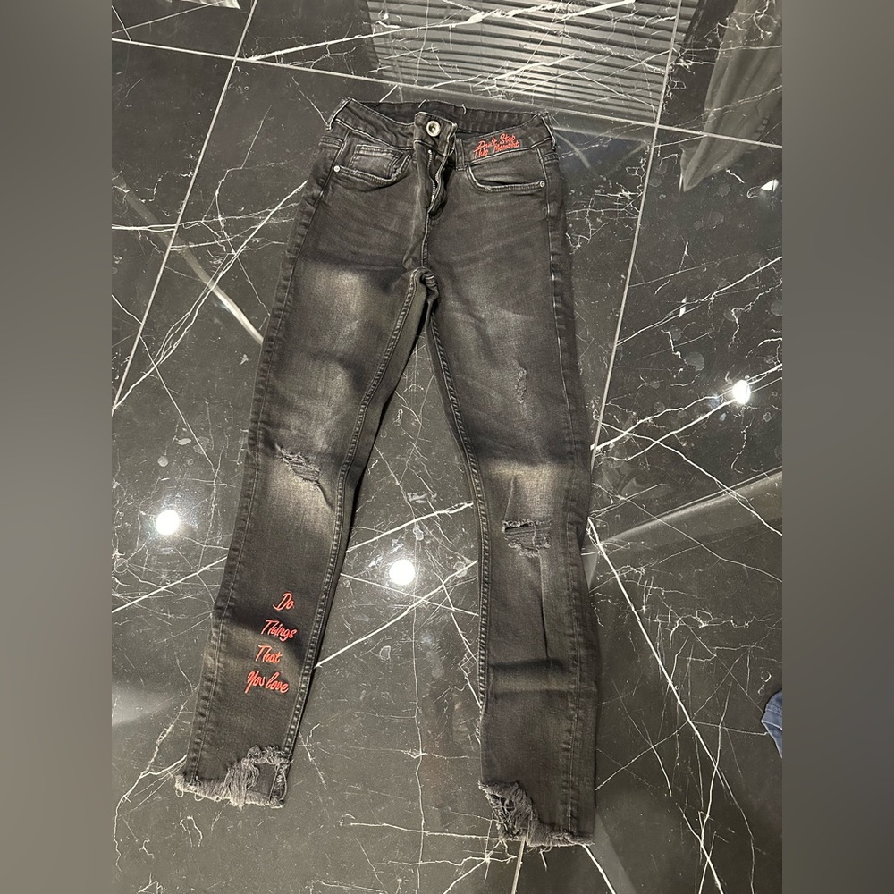 Zara jeans black